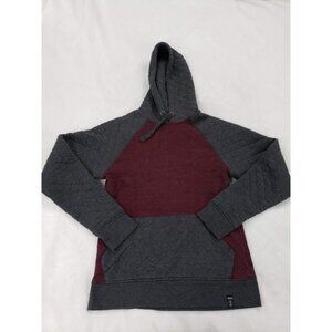 Surplus Hoodies Pullover Kangaroo Pocket S Red Gray Raglan Active Wear Casual